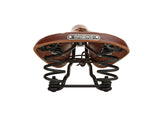 Brooks Saddle Flyer Carved, Leather - A. Brown