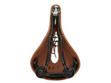 Brooks Saddle Flyer Carved, Leather - A. Brown