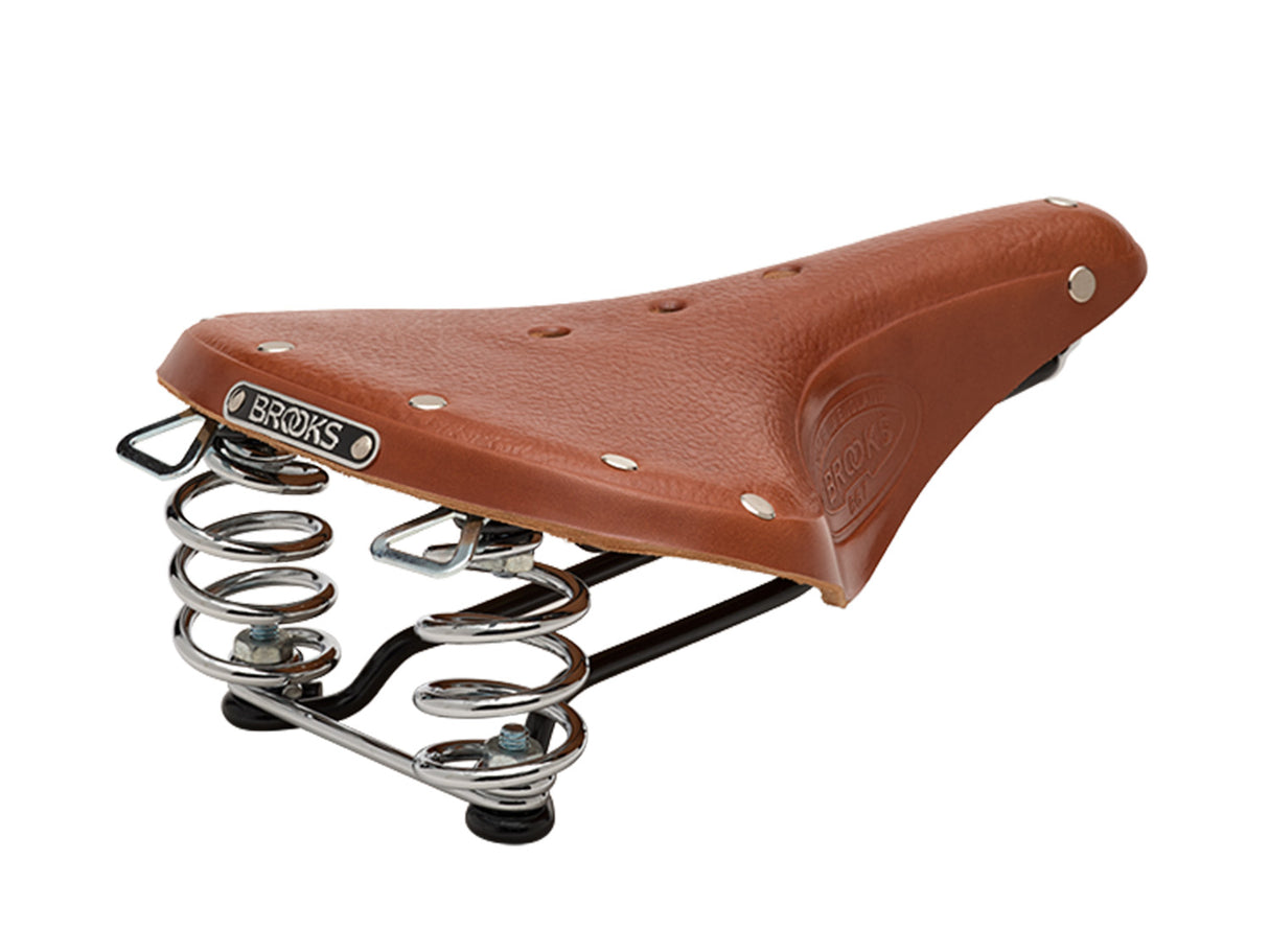Brooks Saddle B67, Leather - honey