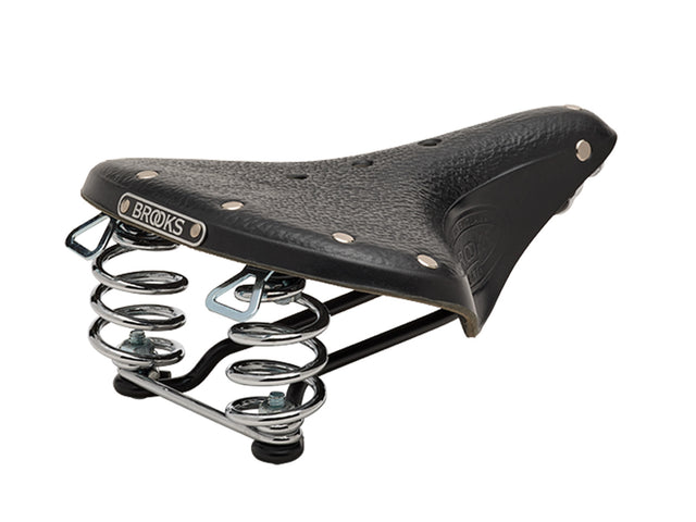 Brooks Saddle B67 Short, Leather - black