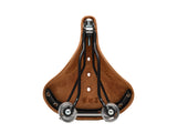 Brooks Saddle B67 Short, Leather - honey