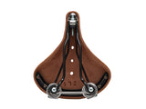 Brooks Saddle B67 Short, Leather - A. Brown