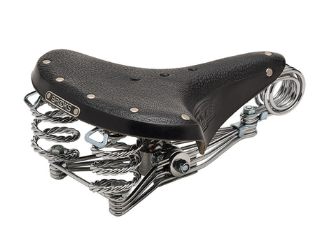 Brooks Saddle B33, Leather - black