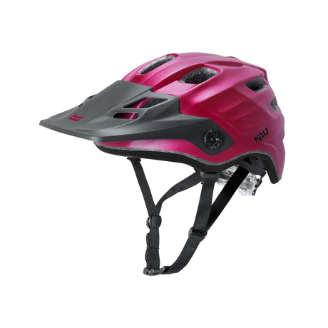Maya All Mountain/Enduro Helm - Weinrot/Schwarz