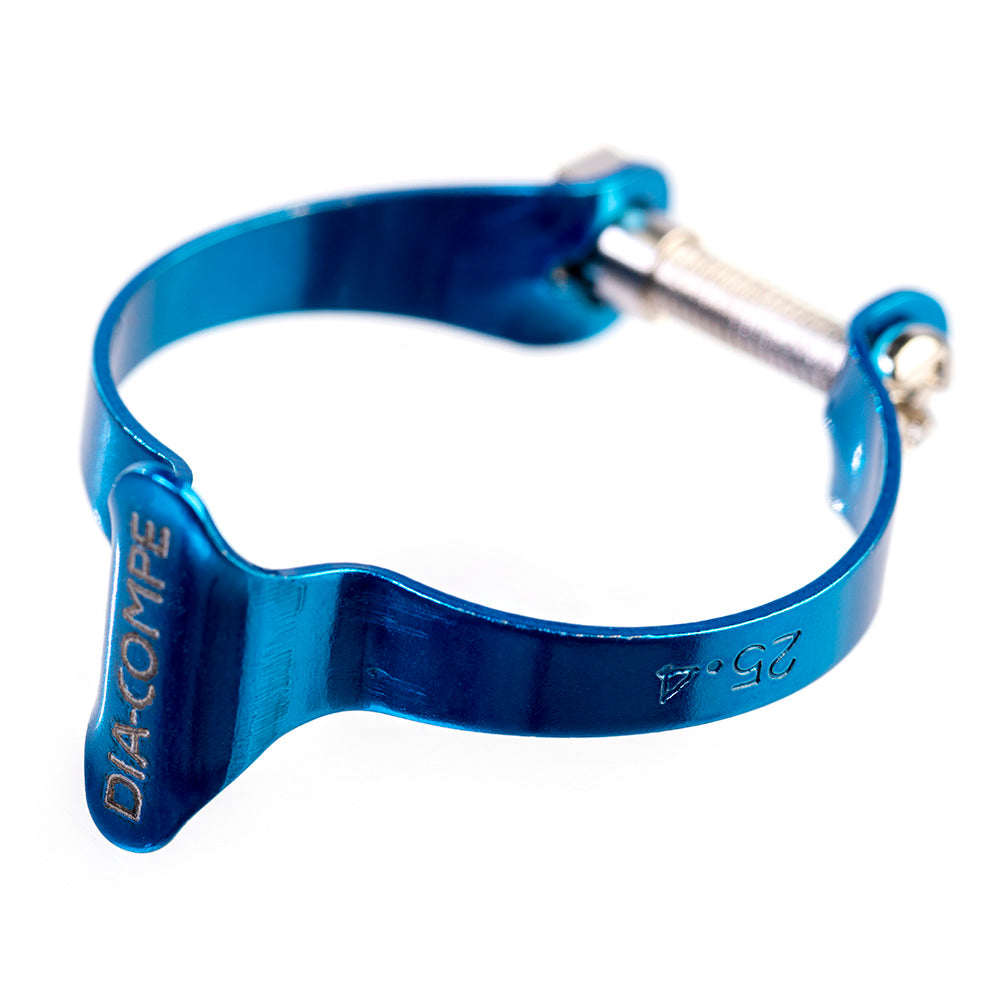 Kabelklemmen für Oberrohr - farbig - blau