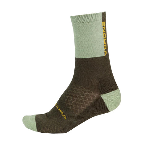 BaaBaa Merino Wintersocken (Einzelpack) - Bottlegrün