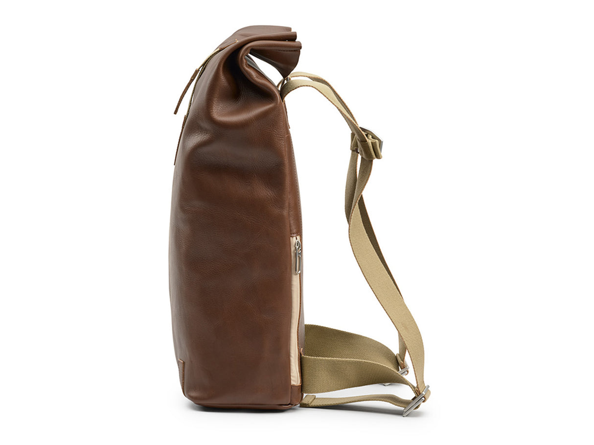 Pickwick Harte Ledertasche 26L - Braun