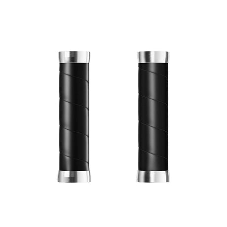 Slender Leather Grips  - black