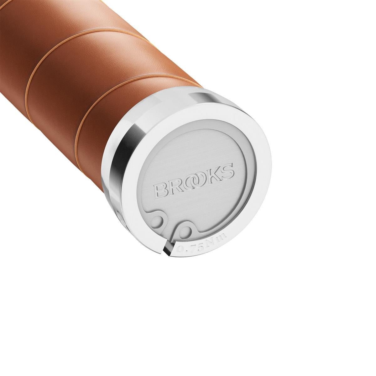 Slender Leather Grips  - lang/kurz - honey