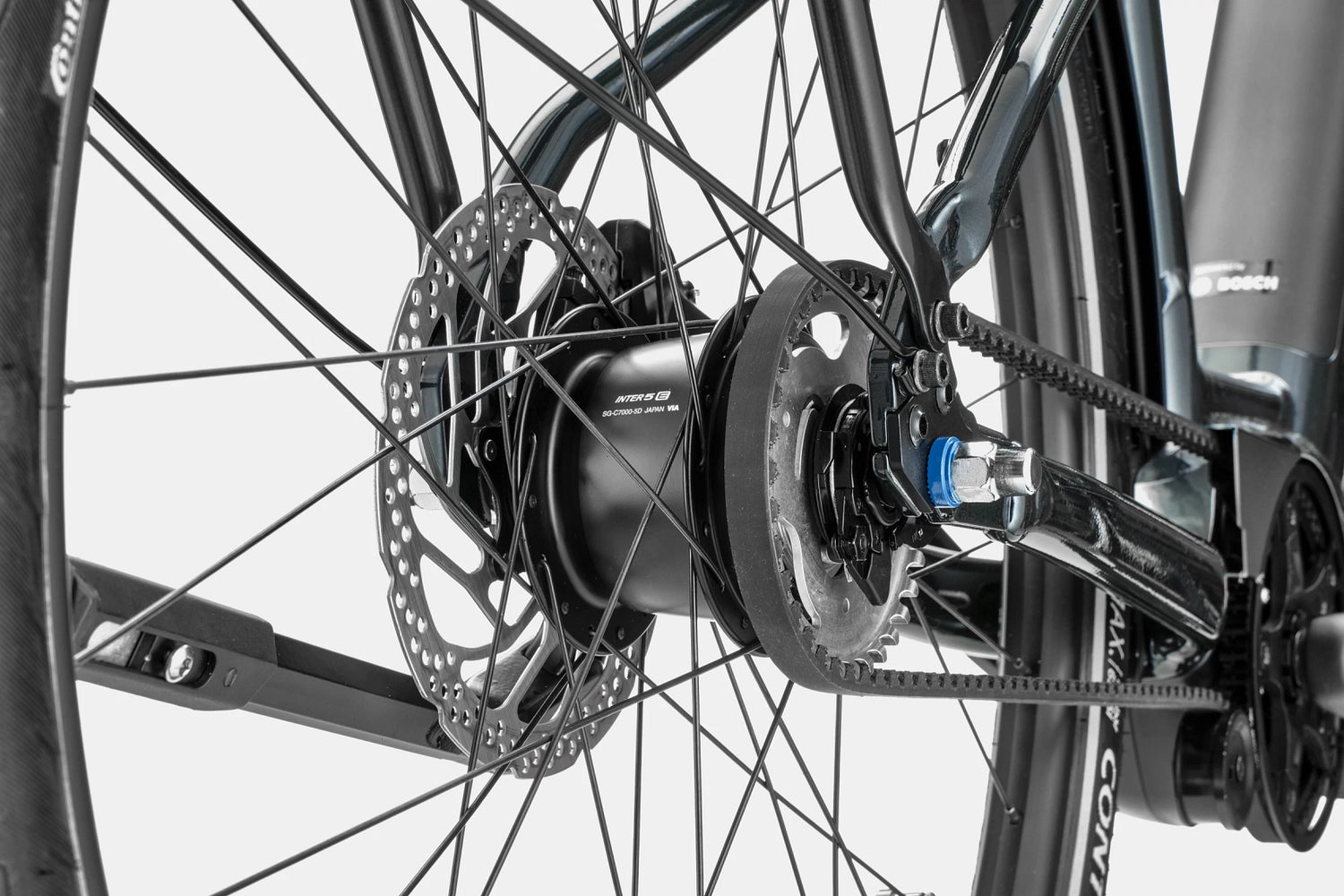 Mavaro 4 Low StepThru, 500 Wh - Tungsten Blue