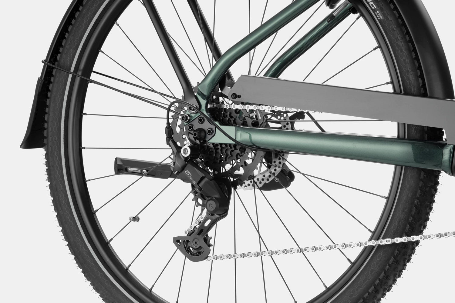 Tesoro 3+, 625 Wh - Gunmetal Green