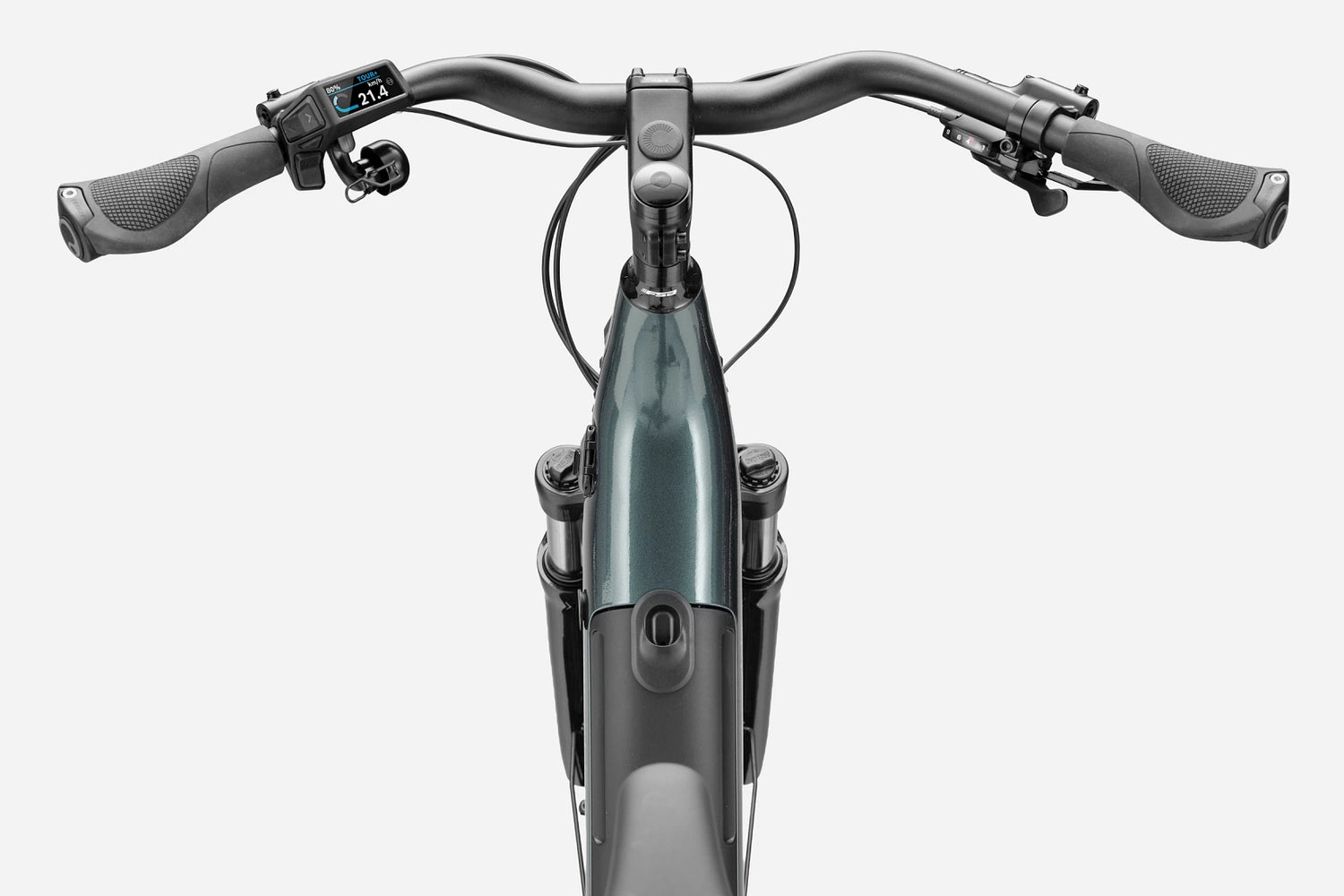 Tesoro 3+ Low Step-Thru, 625 Wh - Gunmetal Green