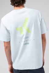 T-Shirt Over Ride - Pearl Blue