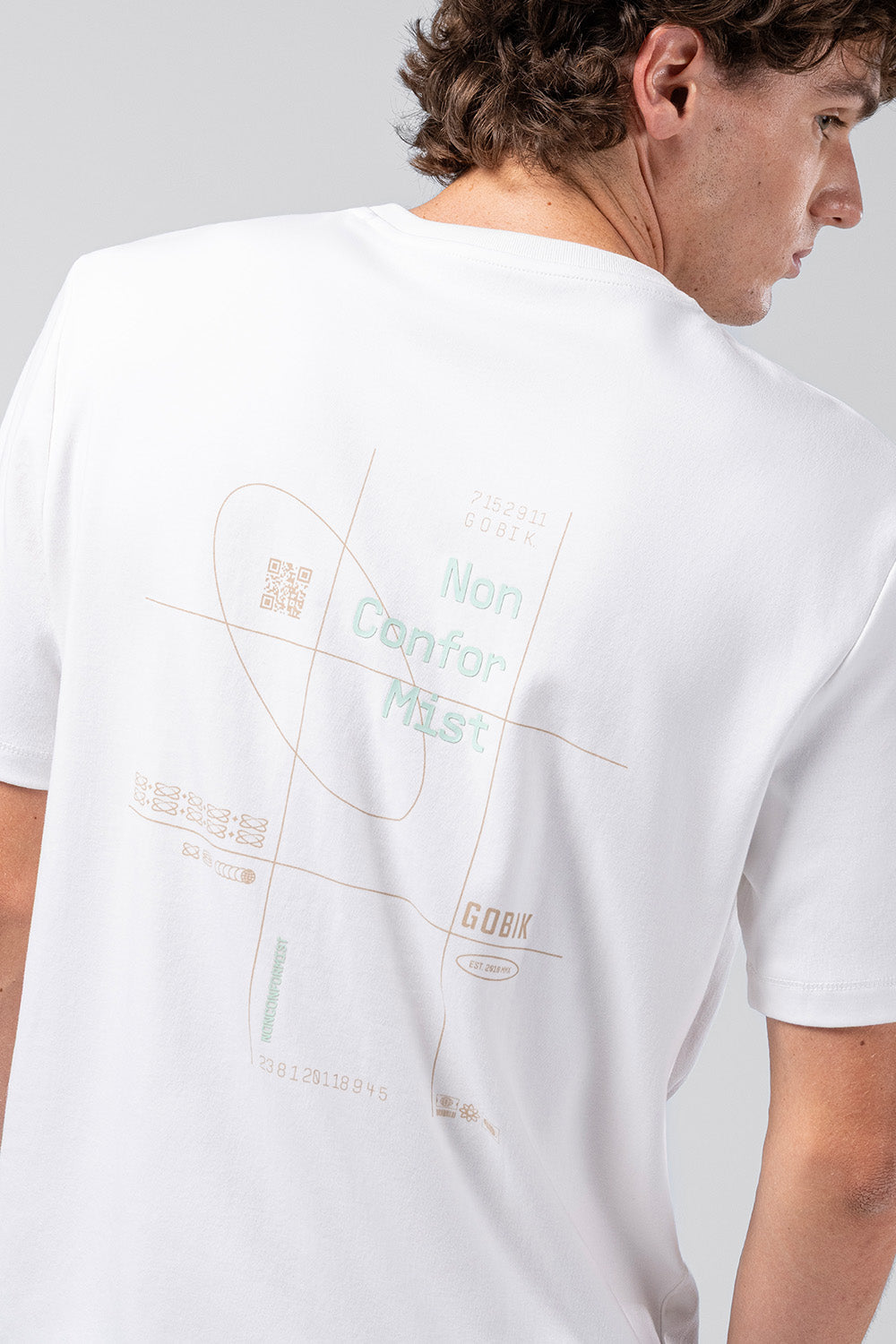 T-Shirt Over Ride - White