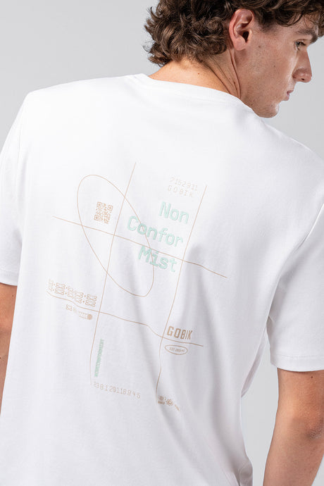T-Shirt Over Ride - White