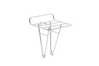 Commuter Front Rack Aluminium - Poliert