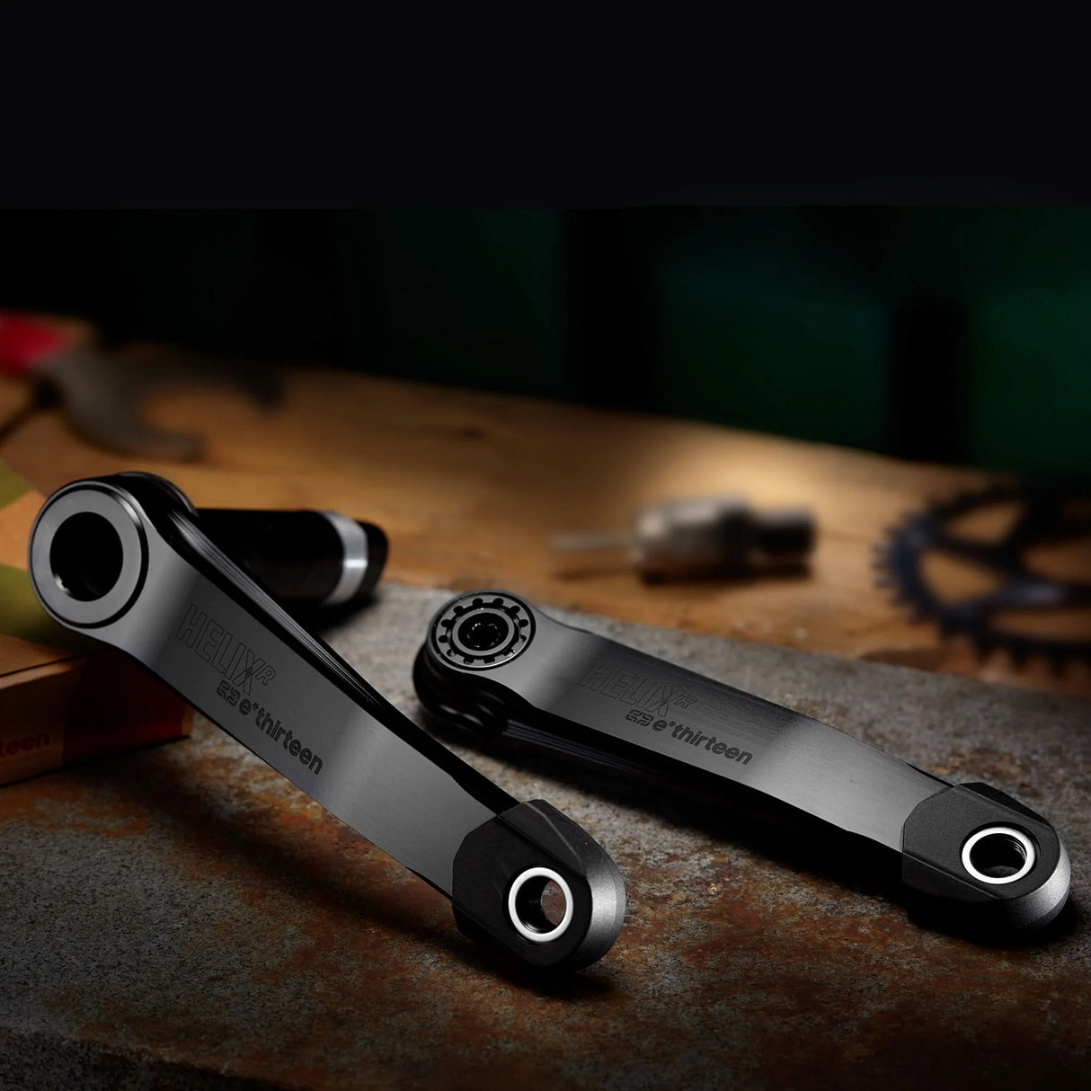 Helix R Kurbel 73 mm - schwarz