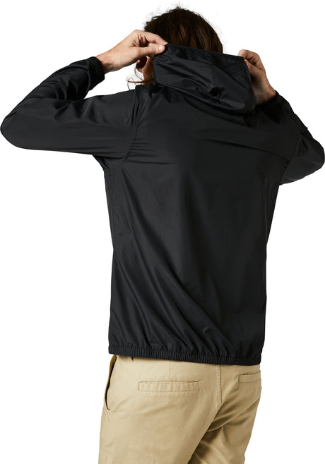 Calibrated Windbreaker Jacket Black