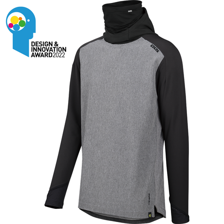 Carve Digger Hooded Jersey graphit-schwarz