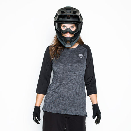 Maillot Carve X 3/4 Mujer - Grafito/Negro