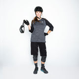 Maillot Carve X 3/4 Mujer - Grafito/Negro