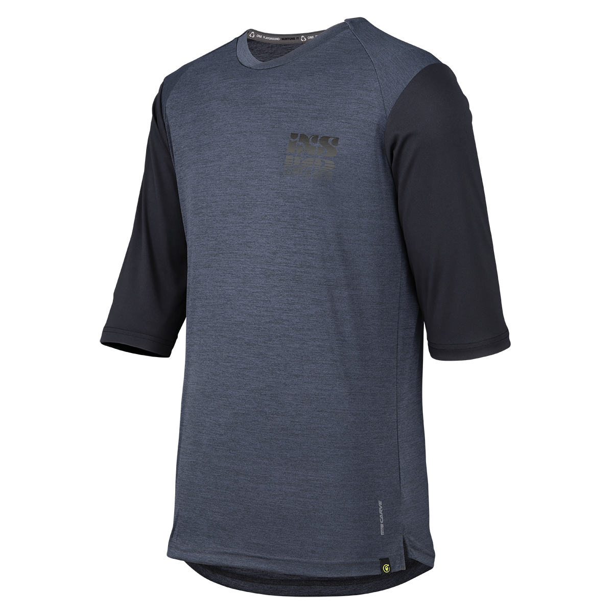 Carve X Jersey schwarz-solid black