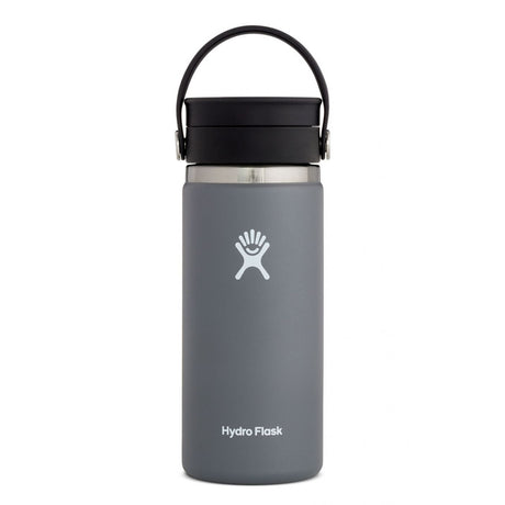 Coffee Flex Sip Lid - 473 mm - Wide Mouth - Stone