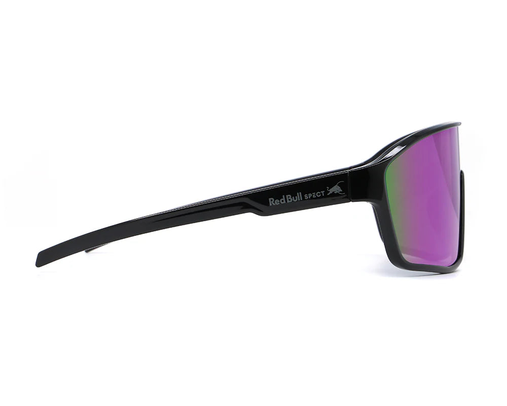 DAFT Sonnenbrille - Black/Smoke with Purple Revo