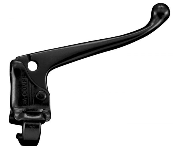 131 Retro brake lever pair - 23.8 mm - black 