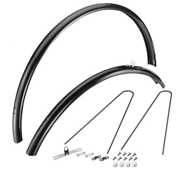 ENE Schutzblechset F-1 - schwarz