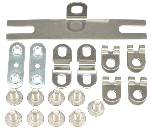 ENE F1 & F2 Schutzblech Montage Set - silver