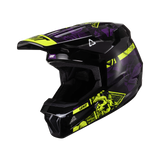 Helmet Moto 2.5 V24 UV schwarz-grün-weiss M