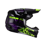 Helmet Moto 2.5 V24 UV schwarz-grün-weiss M