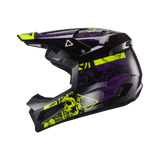 Helmet Moto 2.5 V24 UV schwarz-grün-weiss M