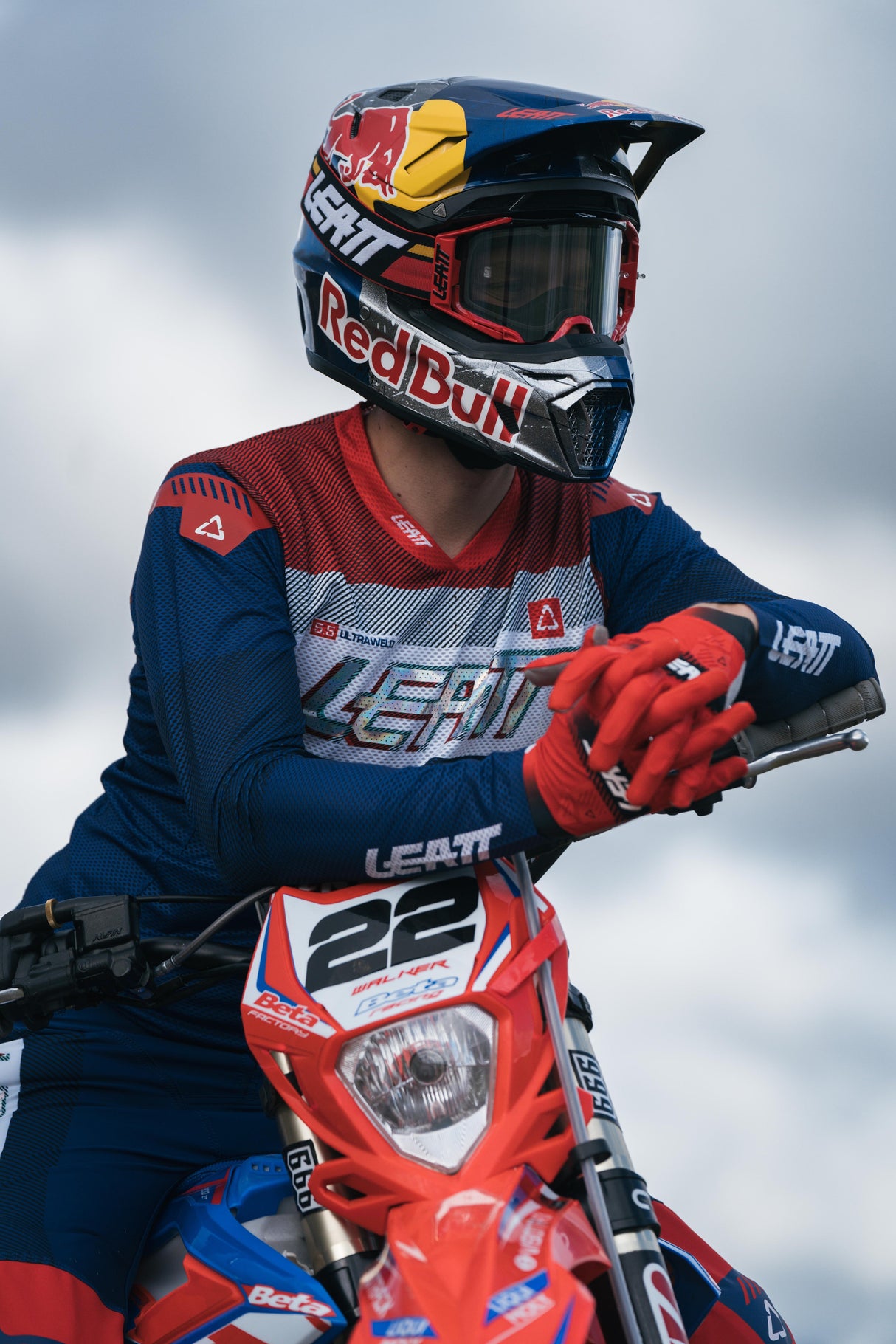Jersey Moto 5.5 UltraWeld Royal blau-rot-weiss