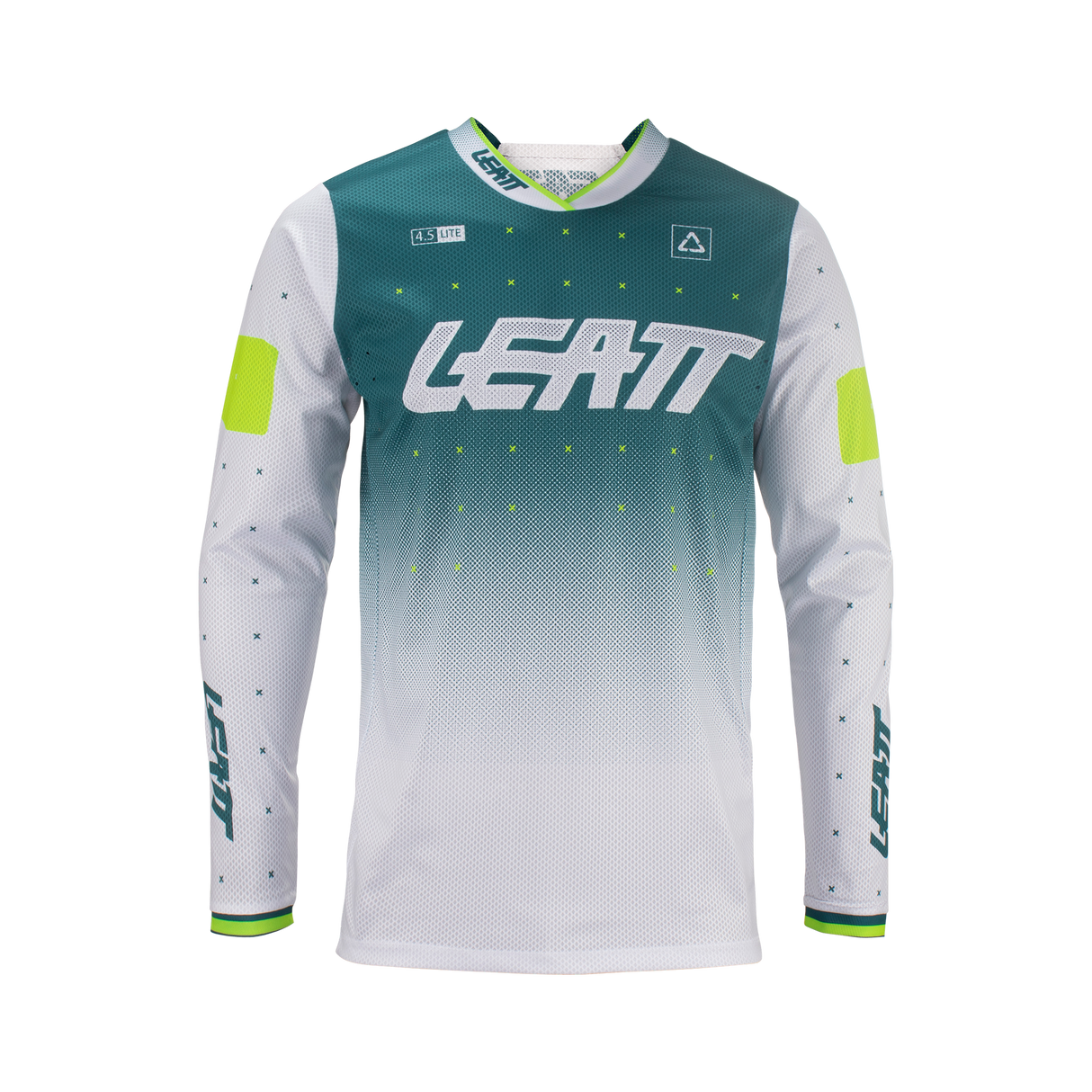 Jersey Moto 4.5 Lite Acid Fuel weiss-grün-lime