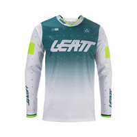 Jersey Moto 4.5 Lite Acid Fuel wit-groen-limoen