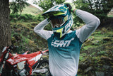 Jersey Moto 4.5 Lite Acid Fuel weiss-grün-lime