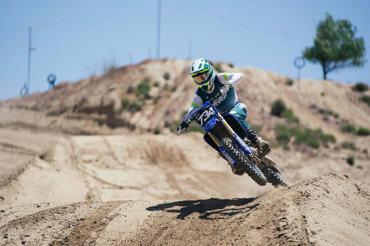 Jersey Moto 4.5 Lite Acid Fuel weiss-grün-lime