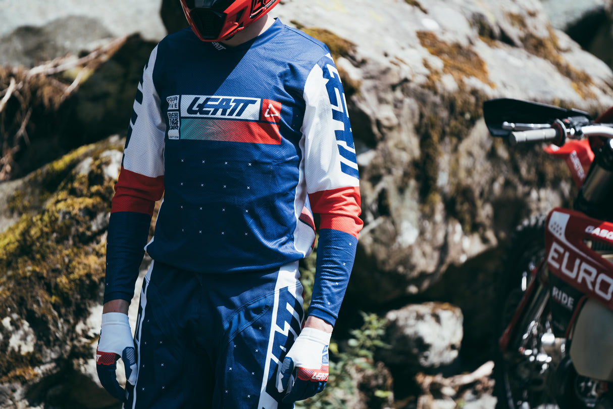 Jersey Moto 4.5 Lite Royal blau-weiss-rot