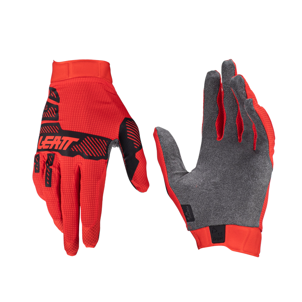 Glove Moto 1.5 GripR rot-schwarz