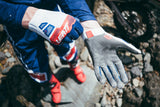 Glove Moto 1.5 GripR blau-weiss-rot