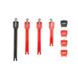 Strap kit 6.5 Red 4-pcs
