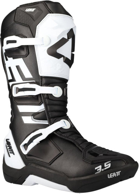 Stiefel 3.5 Junior schwarz-weiss