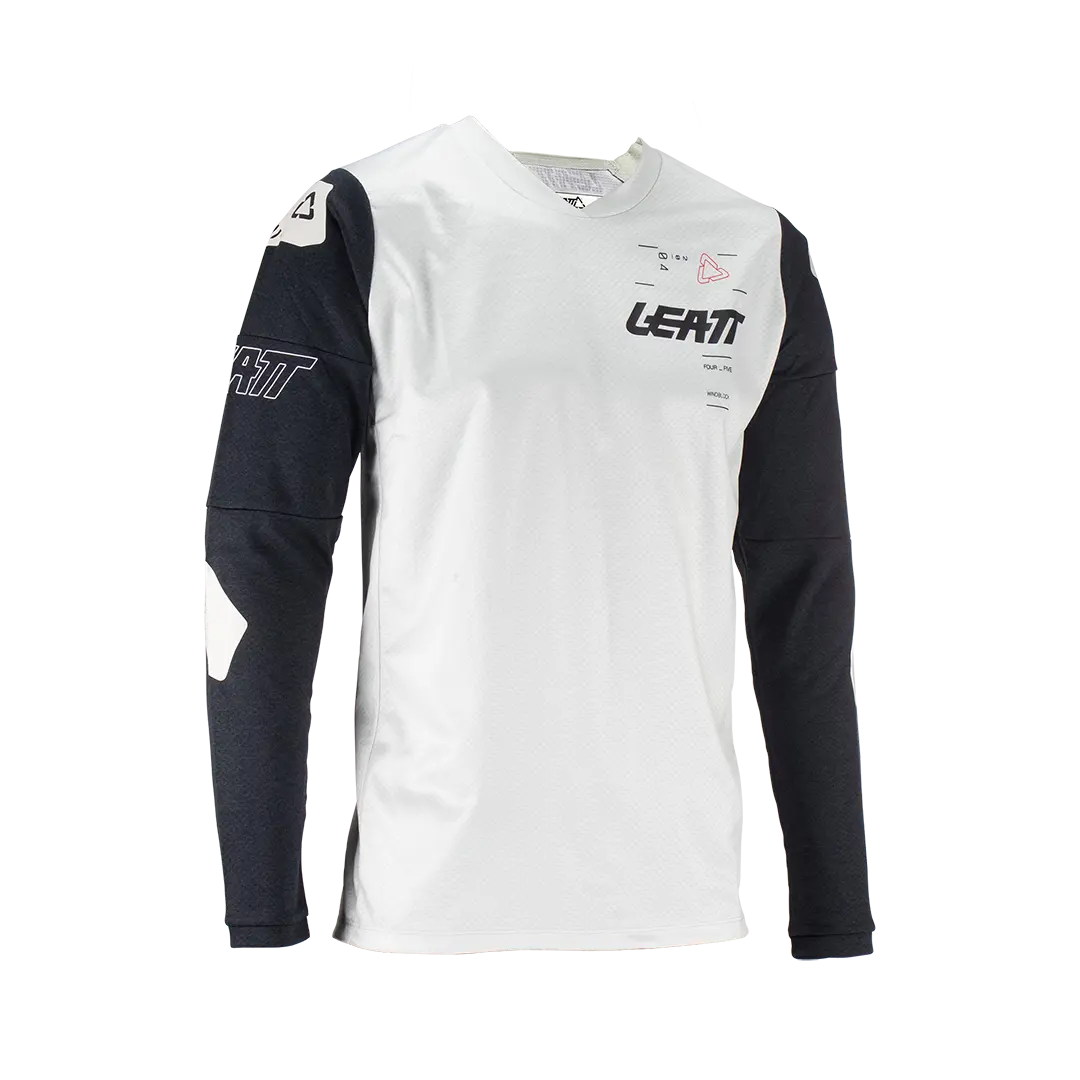 Jersey Moto 4.5 WindBlock 23 - Blk/White weiss-schwarz