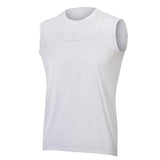 Ärmelloses Translite Winddichtes Baselayer - Weiß