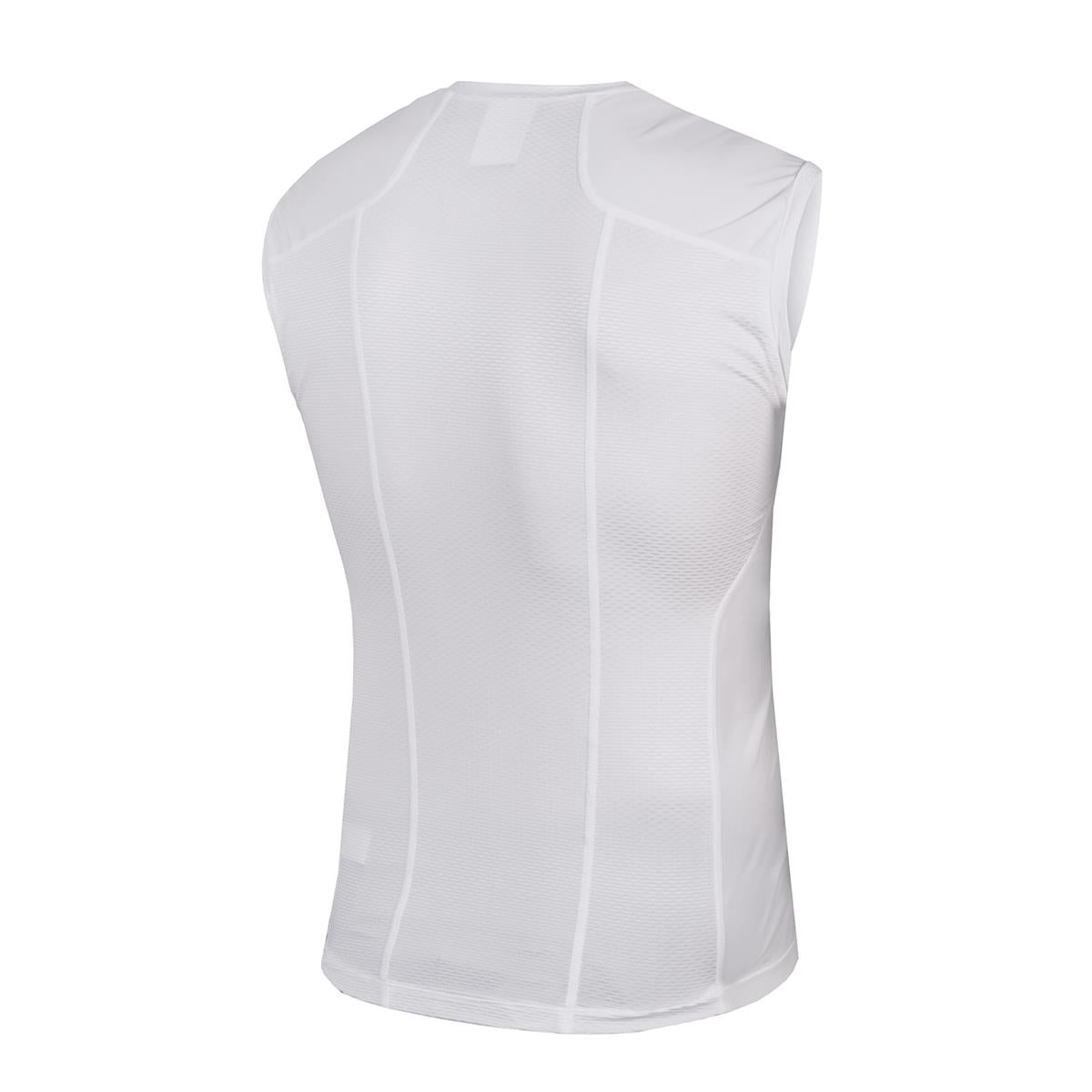 Ärmelloses Translite Winddichtes Baselayer - Weiß