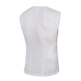 Ärmelloses Translite Winddichtes Baselayer - Weiß