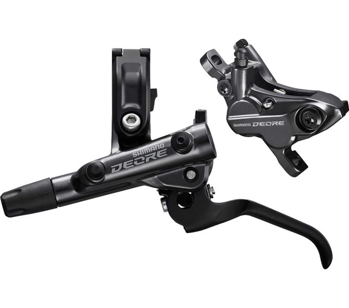 DEORE MTB M6120 4-Kolben Scheibenbremse I-Spec EV - schwarz