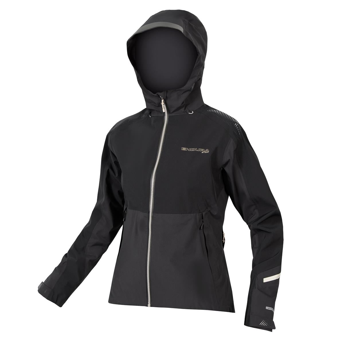 Women's MT500 Waterproof Jacket Black - Main Image